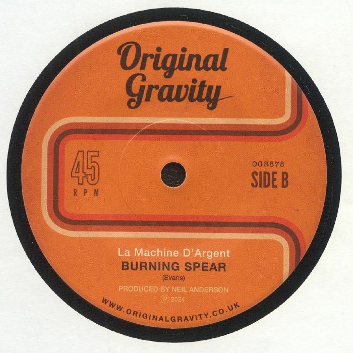 Nestor ALVAREZ/ LA MACHINE D ARGENT - Burning Spear Vinyl at Juno Records.