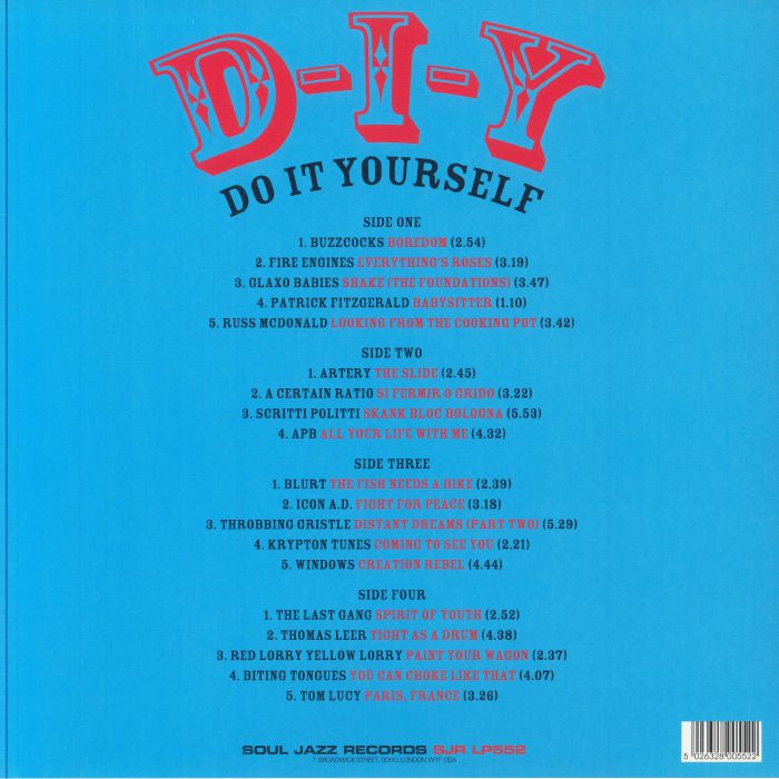 VARIOUS - Do It Yourself: The Rise Of The Independent Music Industry After Punk