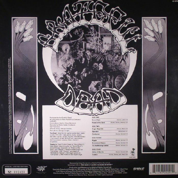 GRATEFUL DEAD - American Beauty (remastered) (B-STOCK)
