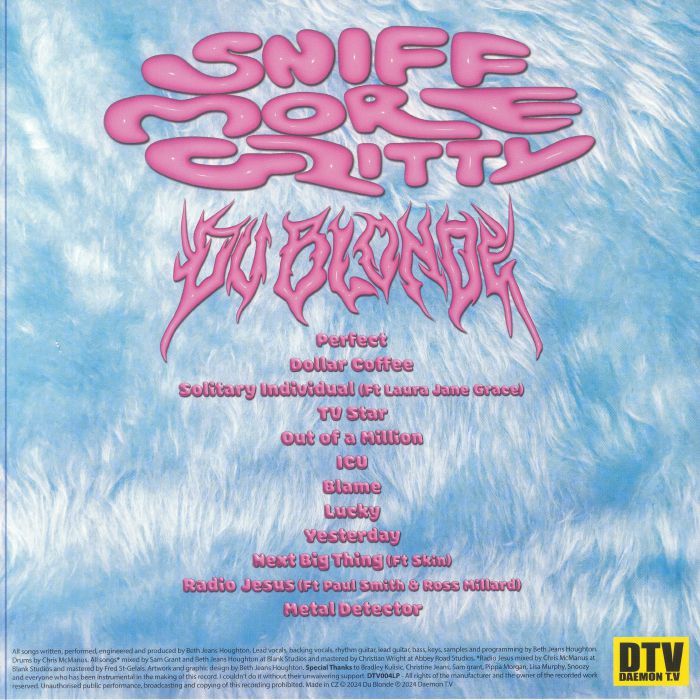 DU BLONDE - Sniff More Gritty