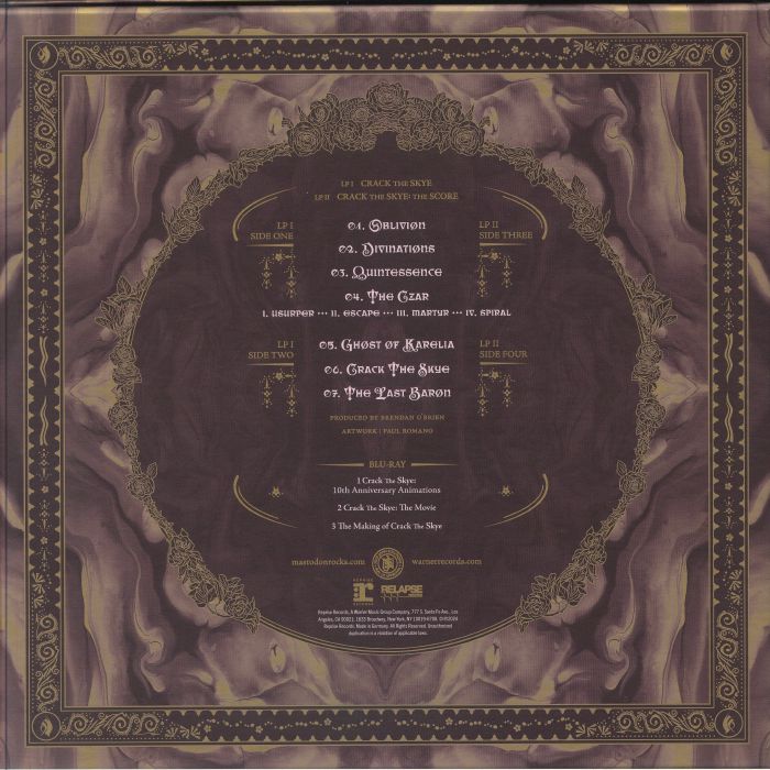 MASTODON - Crack The Skye (15th Anniversary Deluxe Edition)