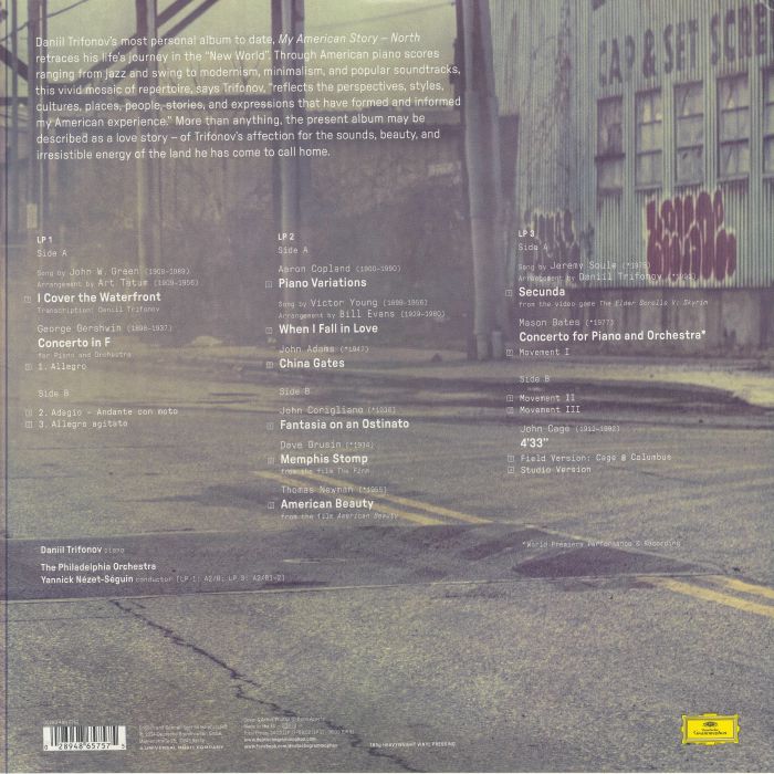 TRIFONOV, Daniil/YANNICK NEZET SEGUIN/THE PHILADELPHIA ORCHESTRA - My American Story: North