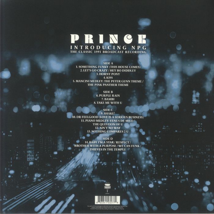 PRINCE - Introducing NPG: The Classic 1991 Broadcast Recording