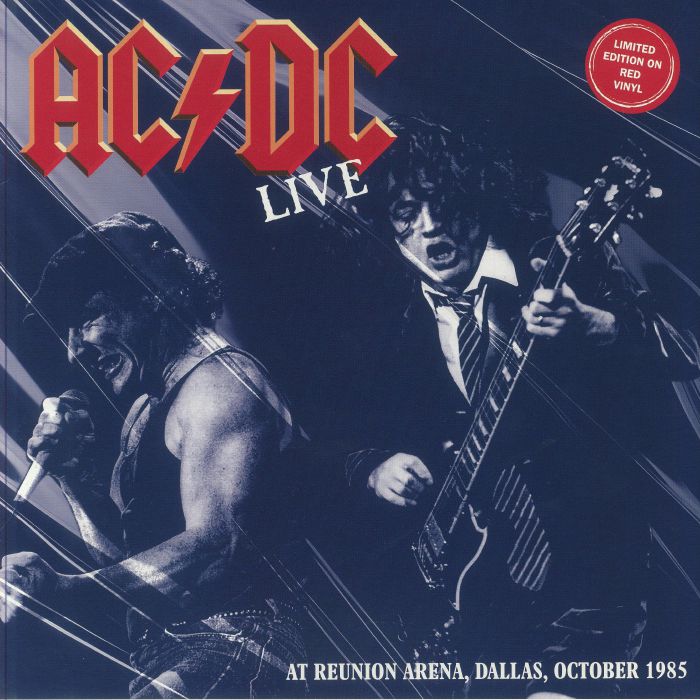 AC/DC - Live At Reunion Arena Dallas October 1985 Vinyl at Juno Records.