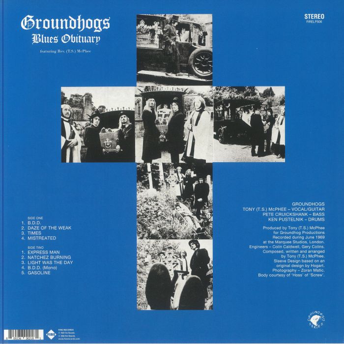 GROUNDHOGS - Blues Obituary (reissue)