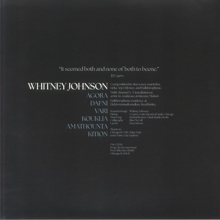 JOHNSON, Whitney - Hav