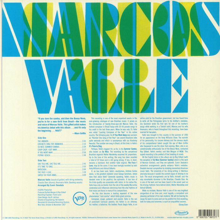MARCOS VALLE SAMBA ’68　ボサノバ　JAZZ　レアグルーヴ Marcos VALLE - Samba '68 (reissue) レコード at Juno Records.