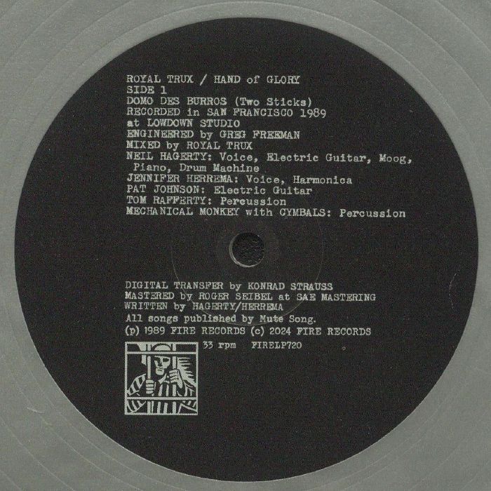 ROYAL TRUX - Hand Of Glory (reissue)