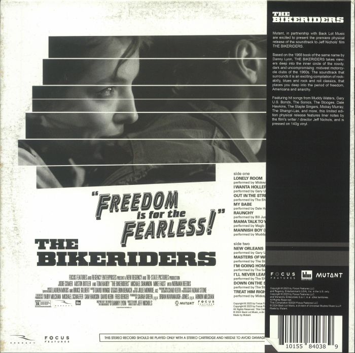 VARIOUS - The Bikeriders (Soundtrack)
