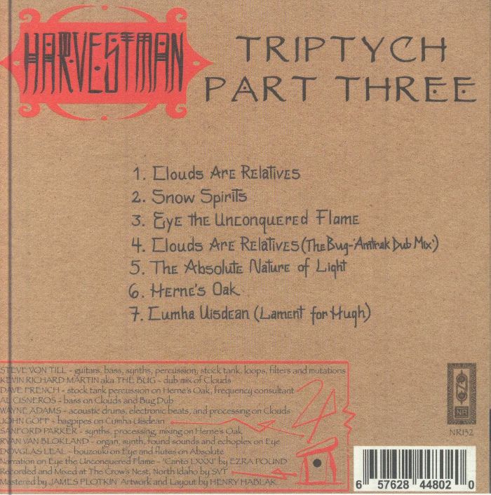 HARVESTMAN - Triptych: Part Three
