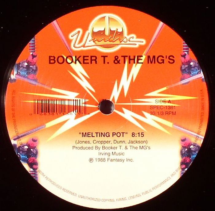 BOOKER T & THE MGs - Melting Pot