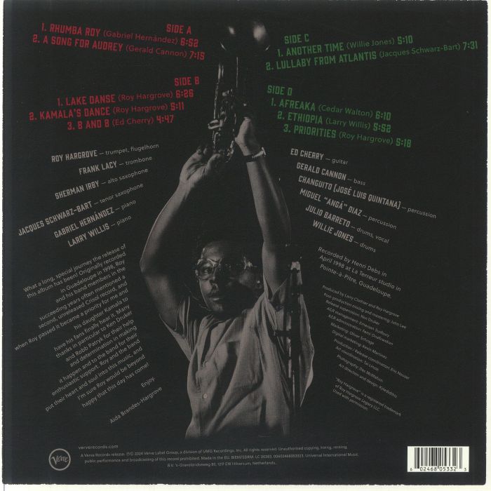 その他 2LP Roy Hargroves Crisol Grande-Terre 00602468053323 Verve Records /00520 Amazon.com: Grande-Terre[2 LP]: CDs & Vinyl