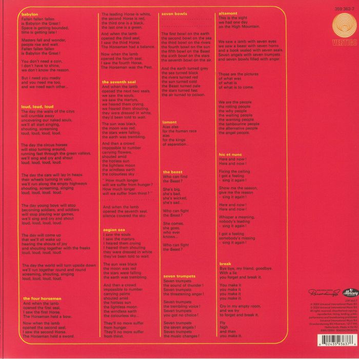 APHRODITE'S CHILD - 666 The Apocalypse Of John