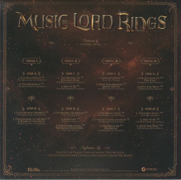 SHORE, Howard/THE CITY OF PRAGUE PHILARMONIC ORCHESTRA - Music From Lord Of The Rings Trilogy