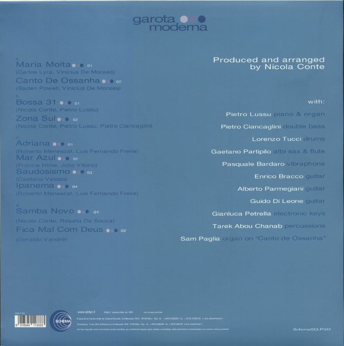 CONTE, Nicola presents ROSALIA DE SOUZA - Garota Moderna (reissue)