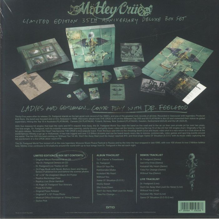 MOTLEY CRUE - Dr Feelgood (35th Anniversary Deluxe Edition)