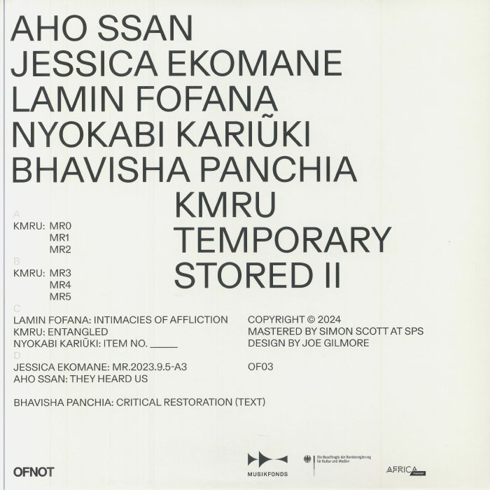 KMRU/VARIOUS - Temporary Stored II