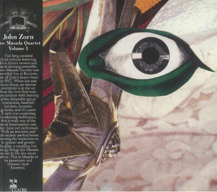 ZORN, John - New Masada Quartet: Vol 3