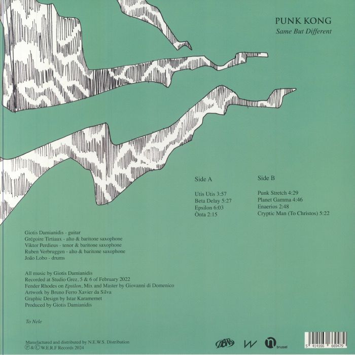 PUNK KONG - Same But Different