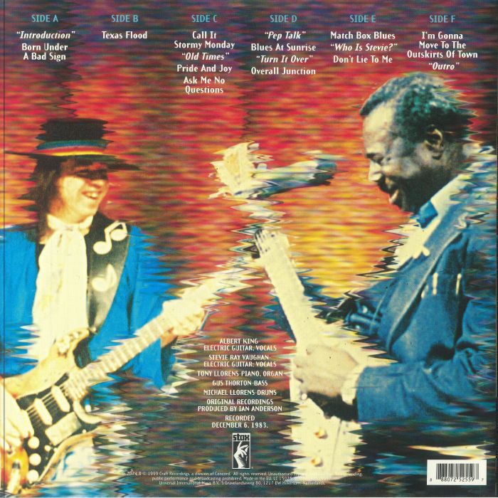 KING, Albert with STEVIE RAY VAUGHAN - In Session (25th Anniversary Edition)