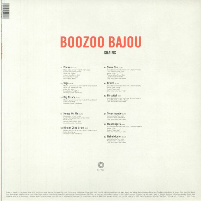 BOOZOO BAJOU - Grains (15th Anniversary Edition)