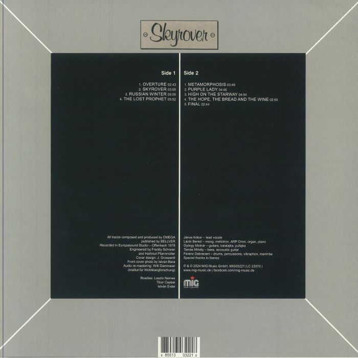 OMEGA - Skyrover (reissue)