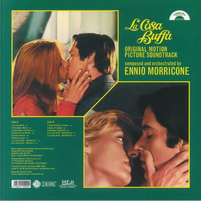 MORRICONE, Ennio - La Cosa Buffa (Soundtrack) (reissue)