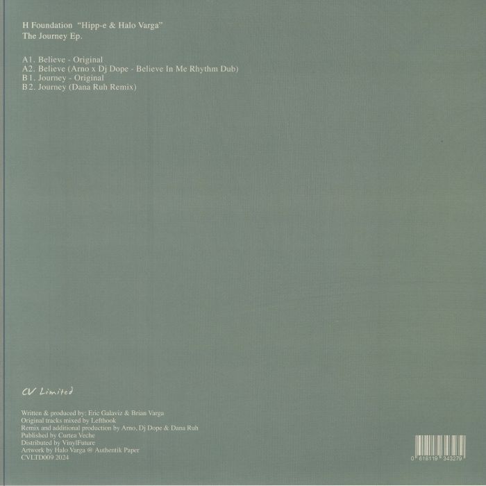 H FOUNDATION aka HIPP E/HALO VARGA - The Journey EP