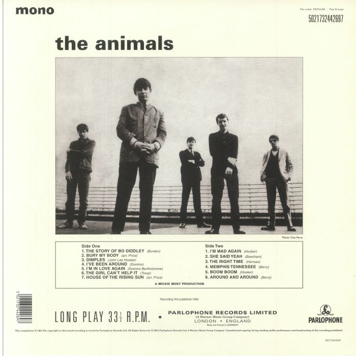 ANIMALS, The - The Animals (60th Anniversary Edition) (National Album Day 2024)