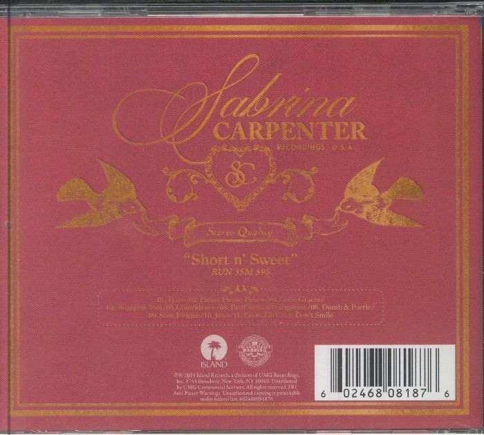 CARPENTER, Sabrina - Short N' Sweet (Alternate Cover)