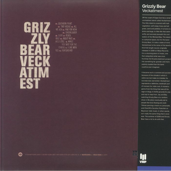 GRIZZLY BEAR - Veckatimest (half speed remastered)