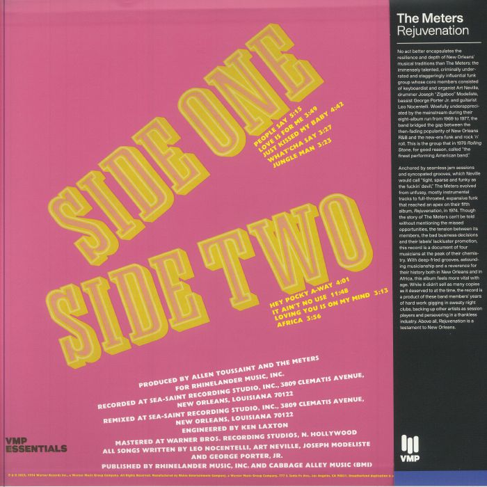 METERS, The - Rejuvenation (reissue)