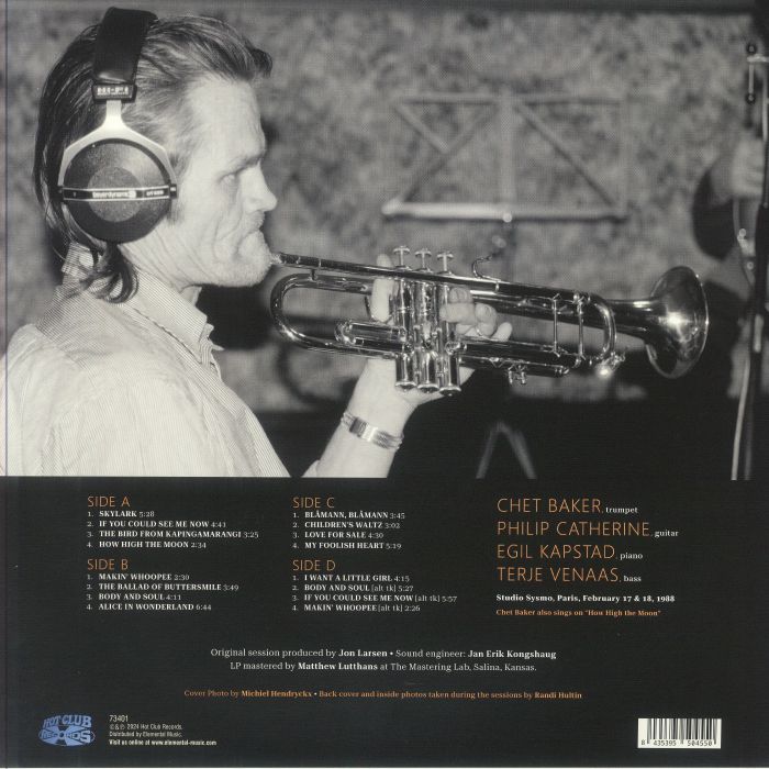 BAKER, Chet - Late Night Jazz (Deluxe Edition)