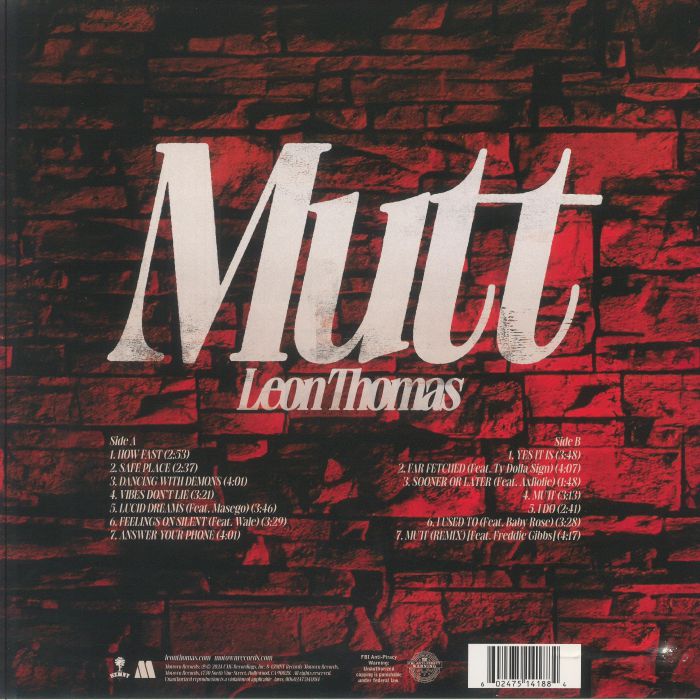 THOMAS, Leon - Mutt