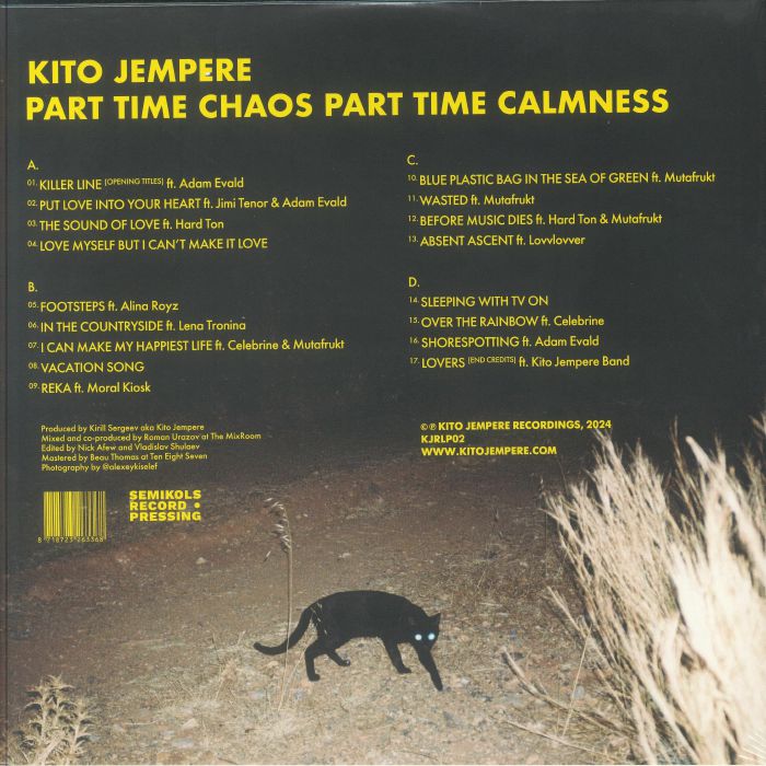 JEMPERE, Kito - Part Time Chaos Part Time Calmness