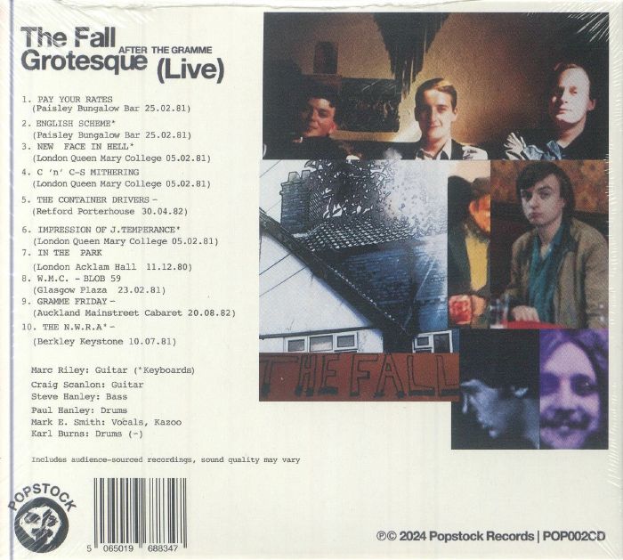 FALL, The - Grotesque (After The Gramme): Live