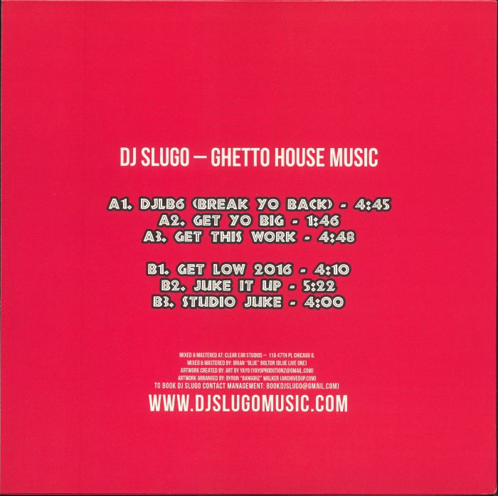 DJ SLUGO - Ghetto House Music