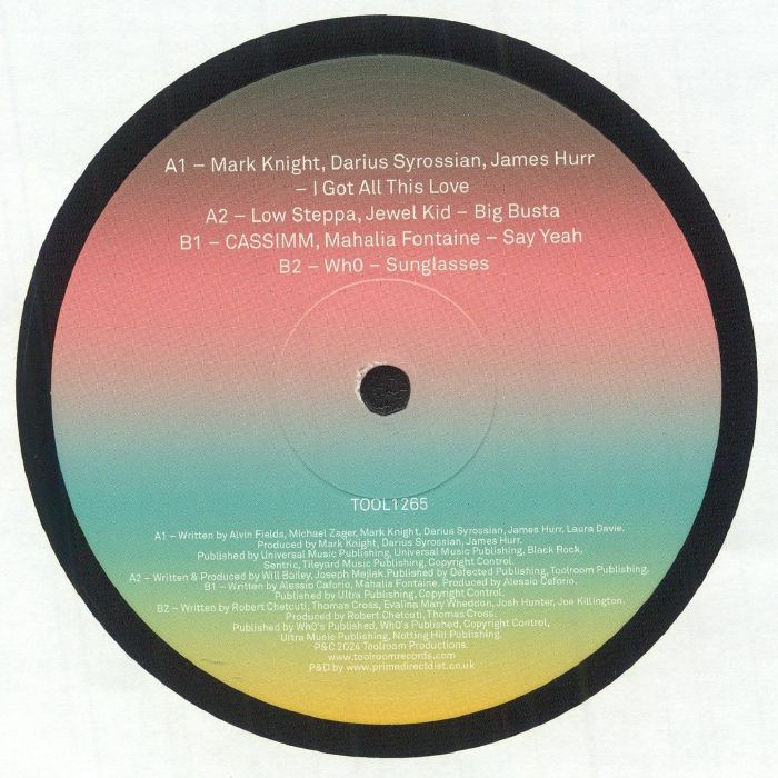 Mark Knight, Darius Syrossian, James Hurr, Low Steppa, Jewel Kid, CASSIMM, Mahalia Fontaine, Wh0 / Toolroom Sampler Vol. 15 Mark Knight, Darius Syrossian, James Hurr, Low Steppa, Jewel Kid, CASSIMM, Mahalia Fontaine, Wh0 / Toolroom Sampler Vol. 15