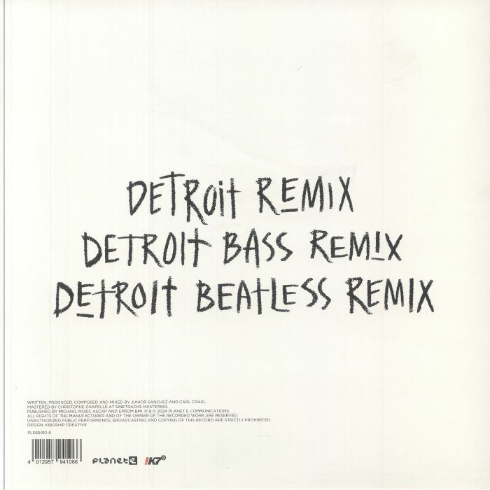 Junior SANCHEZ/CARL CRAIG - Art O Fact (remixes)