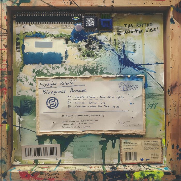 TOOLATE GROOVE/LUNOIZE/COLORJAXX - Flipsight Palette: Bluegrass Breeze