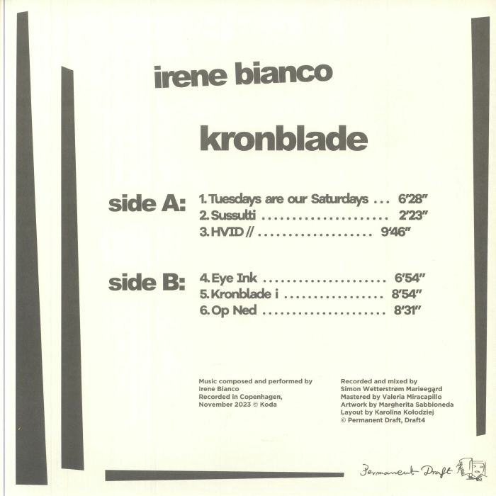 BIANCO, Irene - Kronblade
