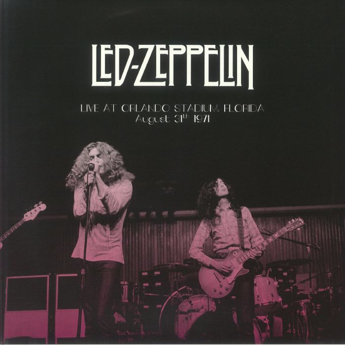 LED ZEPPELIN - Live In Orlando Stadium Florida August 31st 1971