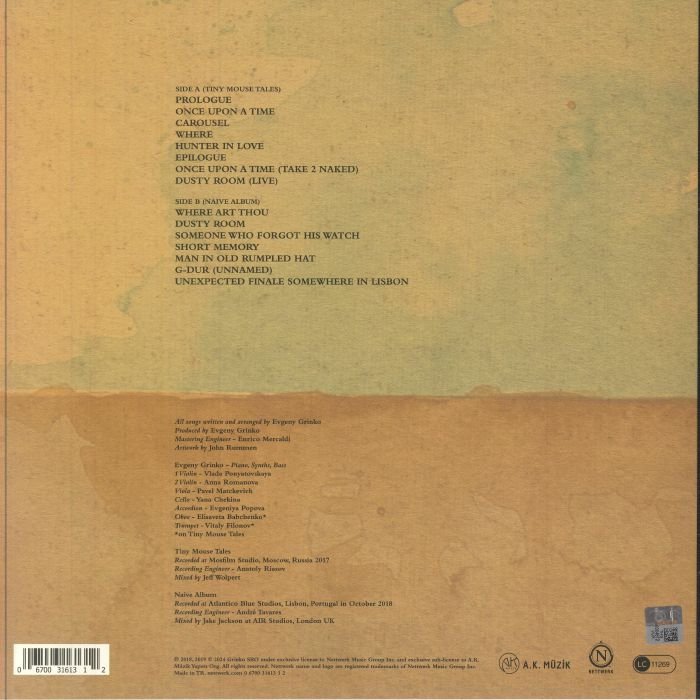 GRINKO, Evgeny - Tiny Mouse Tales/Naive Album