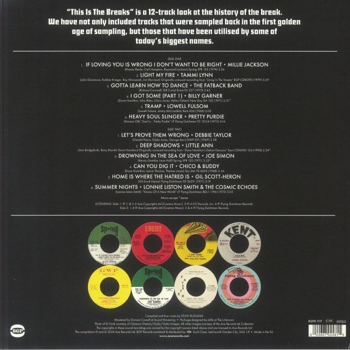 VARIOUS - This Is The Breaks 1966-1975