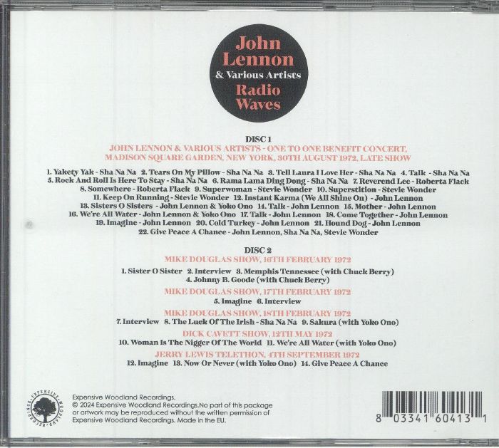 LENNON, John/VARIOUS - Radio Waves
