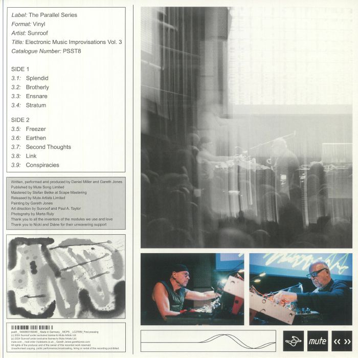 SUNROOF - Electronic Music Improvisations Vol 3