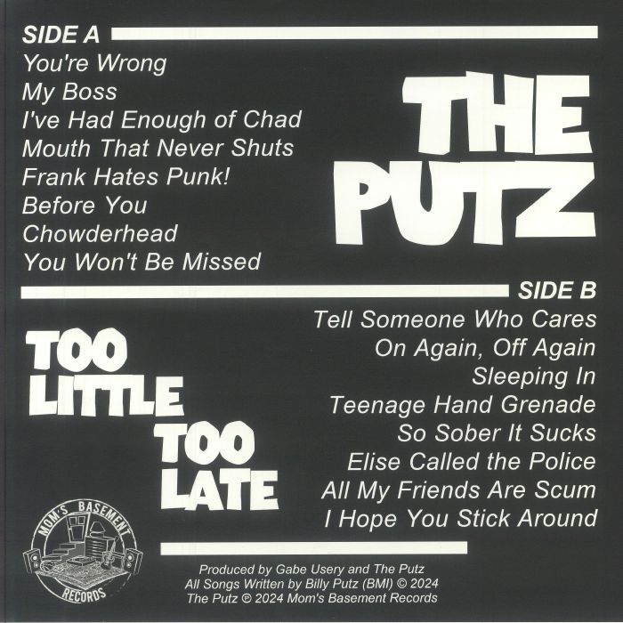PUTZ, The - Too Little Too Late
