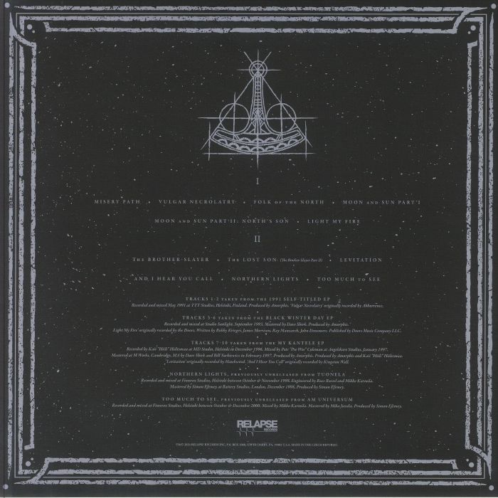 AMORPHIS - Rarities 1991-2001