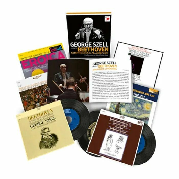 VAN BEETHOVEN, Ludwig/GEORGE SZELL - George Szell Conducts Beethoven Symphonies 1-9 & Overtures