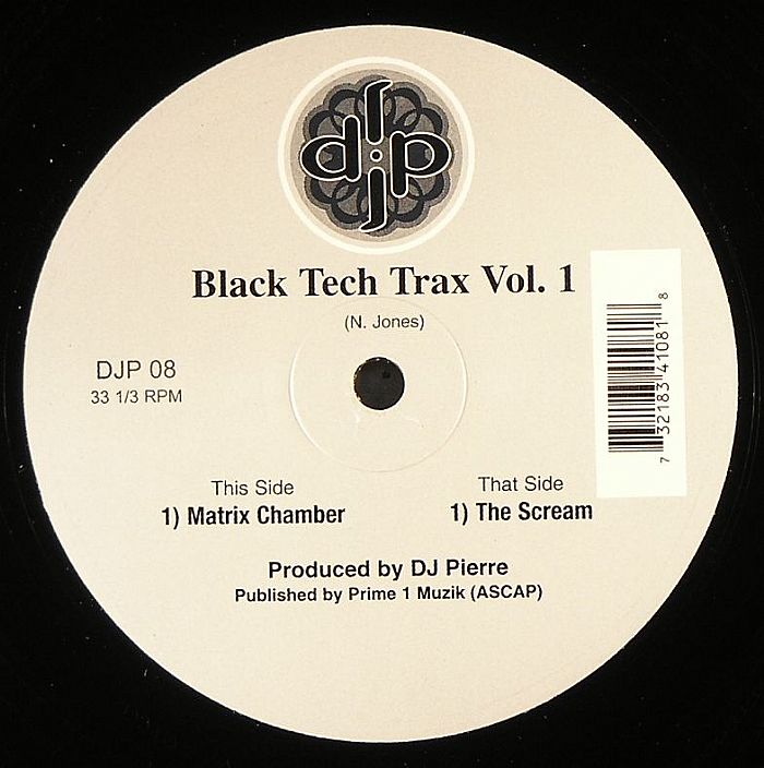 DJ PIERRE - Black Tech Trax! Vol 1
